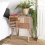 Hanah Home Mesilla de noche City Colorblock Multicolor